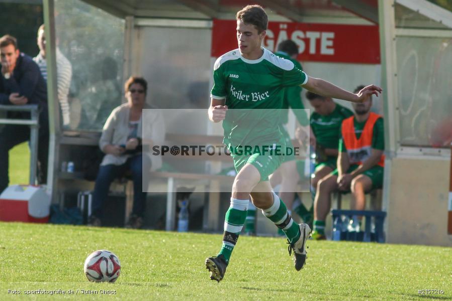 Timm Bauer, Fussball, 08.11.2015, Kreisliga Würzburg, FV Karlstadt, FSV Zellingen - Bild-ID: 2157216