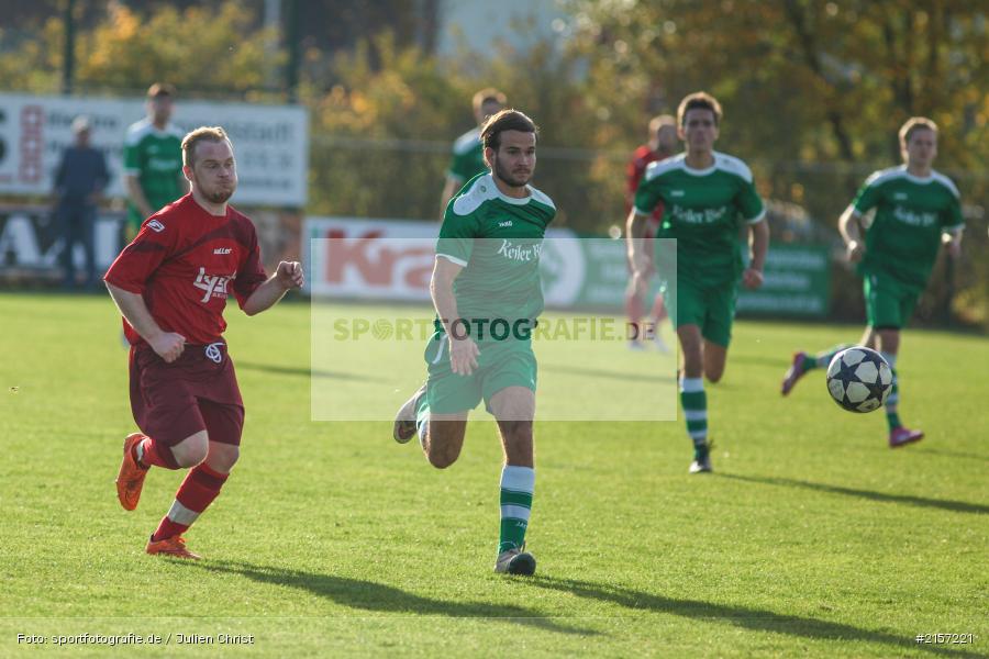 William Vielwerth, Chris Kurtzke, Fussball, 08.11.2015, Kreisliga Würzburg, FV Karlstadt, FSV Zellingen - Bild-ID: 2157221
