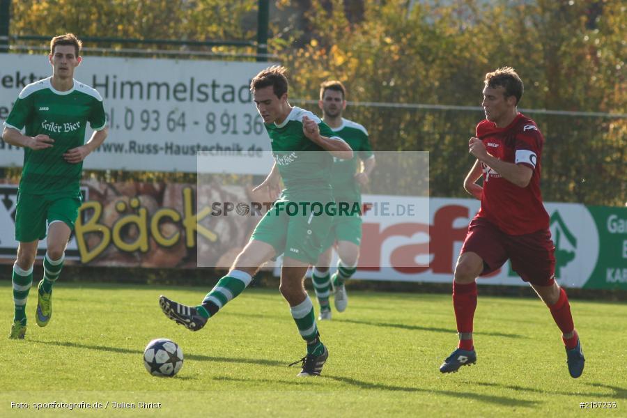 Dominik Lambrecht, Wolfgang Schmitt, Fussball, 08.11.2015, Kreisliga Würzburg, FV Karlstadt, FSV Zellingen - Bild-ID: 2157233