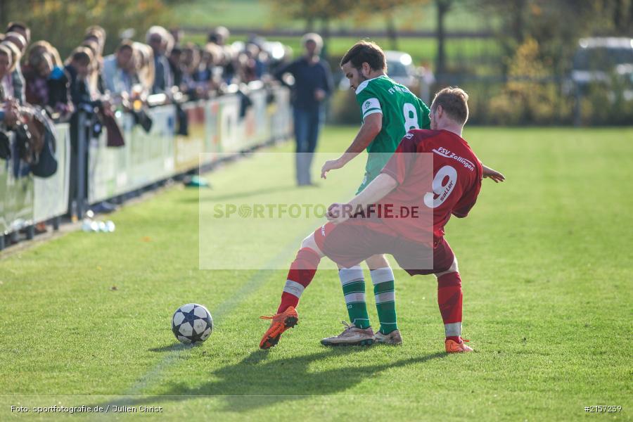 William Vielwerth, Chris Kurtzke, Fussball, 08.11.2015, Kreisliga Würzburg, FV Karlstadt, FSV Zellingen - Bild-ID: 2157239