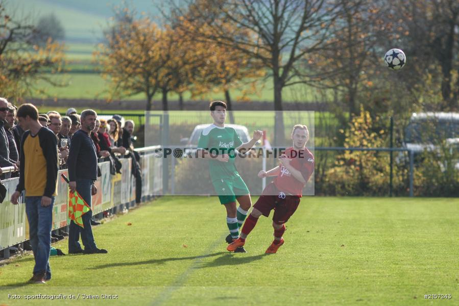 Chris Kurtzke, Lorenz Liebler, Fussball, 08.11.2015, Kreisliga Würzburg, FV Karlstadt, FSV Zellingen - Bild-ID: 2157243