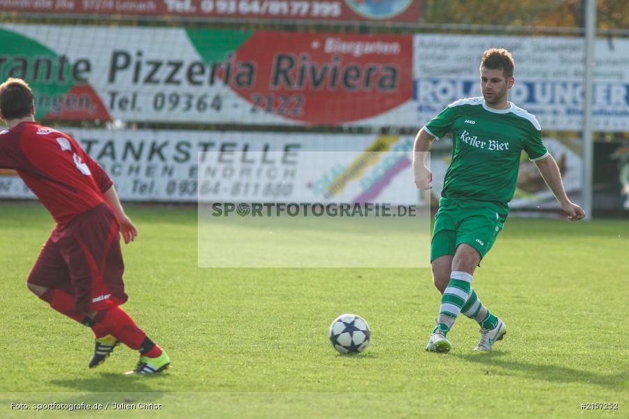 Christian Stich, Fussball, 08.11.2015, Kreisliga Würzburg, FV Karlstadt, FSV Zellingen - Bild-ID: 2157252