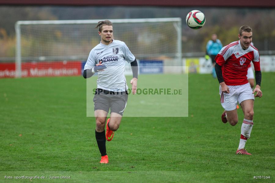 Marvin Schramm, 14.11.2015, Landesliga, Fussball, SV Memmelsdorf, TSV Karlburg - Bild-ID: 2157264 Marvin Schramm, 14.11.2015, Landesliga, Fussball, SV Memmelsdorf, TSV Karlburg - Bild-ID: 2157264