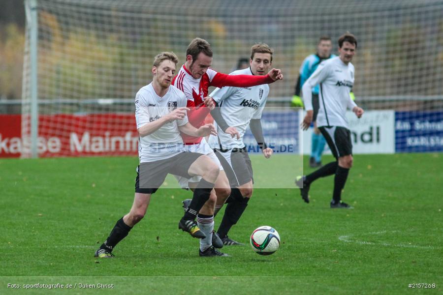 Manuel Römlein, Sebastian Seubert, Yannick Weiß, 14.11.2015, Landesliga, Fussball, SV Memmelsdorf, TSV Karlburg - Bild-ID: 2157268 Manuel Römlein, Sebastian Seubert, Yannick Weiß, 14.11.2015, Landesliga, Fussball, SV Memmelsdorf, TSV Karlburg - Bild-ID: 2157268