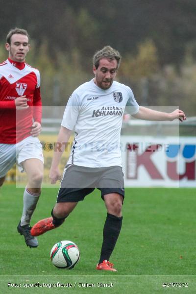 Tobias Rosenberger, 14.11.2015, Landesliga, Fussball, SV Memmelsdorf, TSV Karlburg - Bild-ID: 2157272