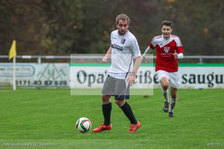 Tobias Rosenberger, 14.11.2015, Landesliga, Fussball, SV Memmelsdorf, TSV Karlburg - Bild-ID: 2157273