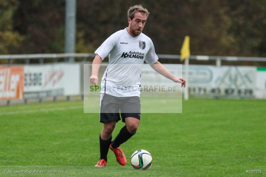 Tobias Rosenberger, 14.11.2015, Landesliga, Fussball, SV Memmelsdorf, TSV Karlburg - Bild-ID: 2157275