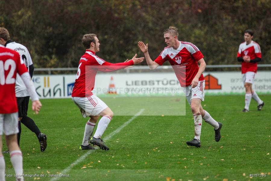 Thomas Kamm, Yannick Weiß, 14.11.2015, Landesliga, Fussball, SV Memmelsdorf, TSV Karlburg - Bild-ID: 2157286