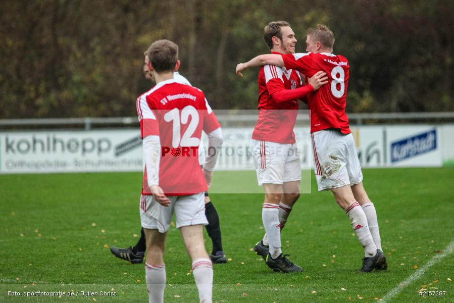 Thomas Kamm, Yannick Weiß, 14.11.2015, Landesliga, Fussball, SV Memmelsdorf, TSV Karlburg - Bild-ID: 2157287