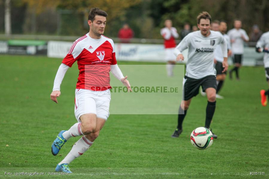 Tobias Seifert, 14.11.2015, Landesliga, Fussball, SV Memmelsdorf, TSV Karlburg - Bild-ID: 2157311