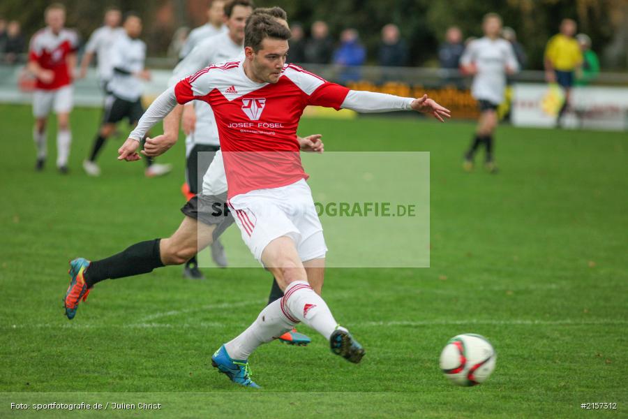 Tobias Seifert, 14.11.2015, Landesliga, Fussball, SV Memmelsdorf, TSV Karlburg - Bild-ID: 2157312