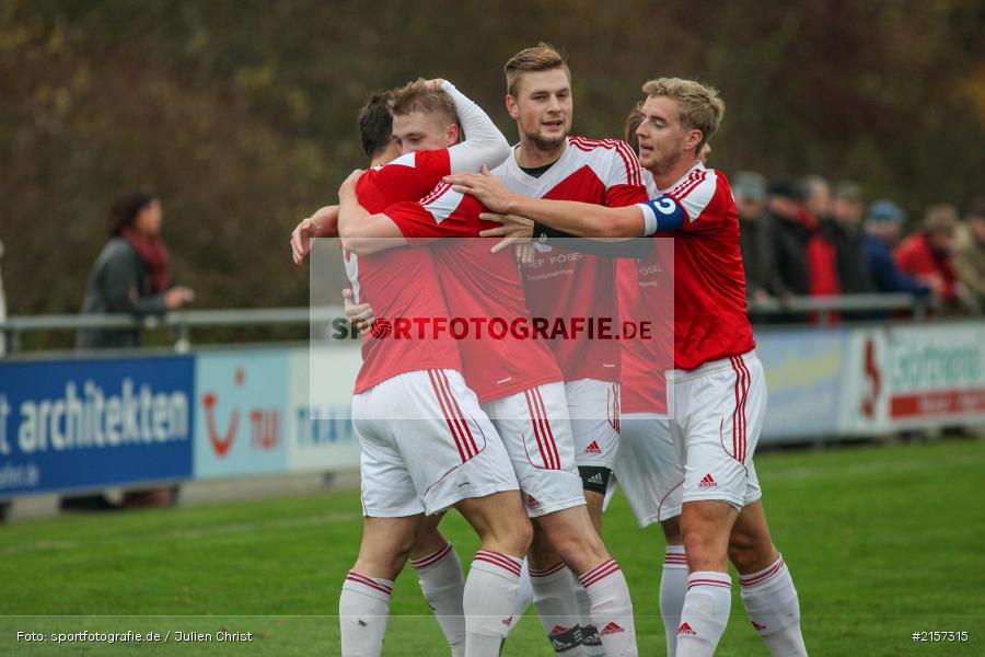 Thomas Kamm, Tobias Seifert, 14.11.2015, Landesliga, Fussball, SV Memmelsdorf, TSV Karlburg - Bild-ID: 2157315