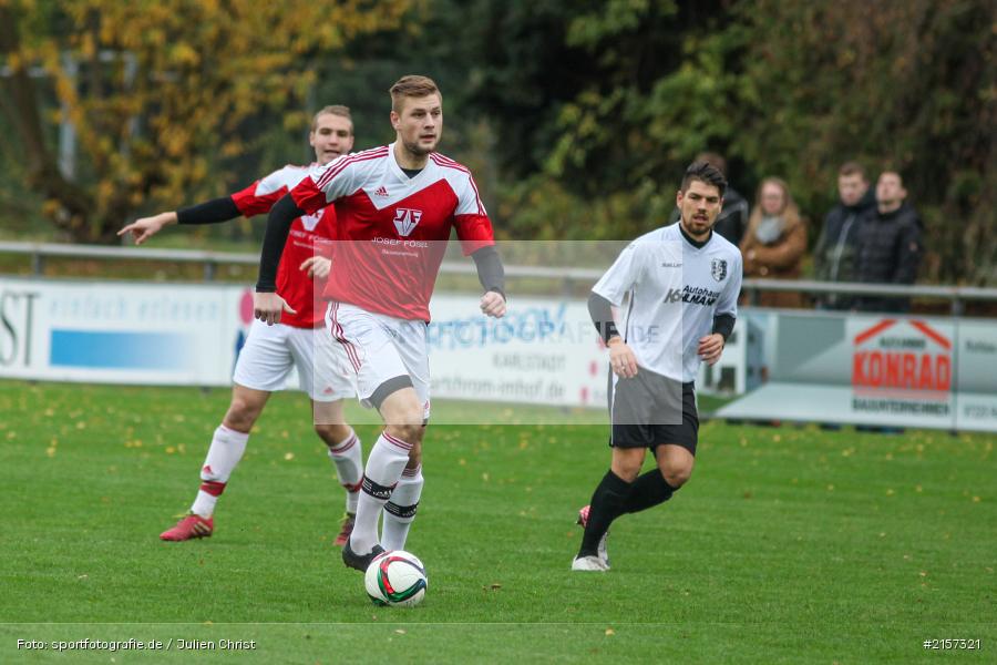 Fabian Neuß, 14.11.2015, Landesliga, Fussball, SV Memmelsdorf, TSV Karlburg - Bild-ID: 2157321