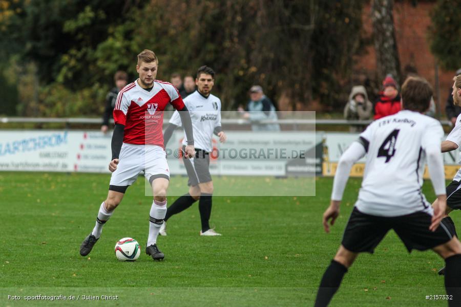 Fabian Neuß, 14.11.2015, Landesliga, Fussball, SV Memmelsdorf, TSV Karlburg - Bild-ID: 2157332