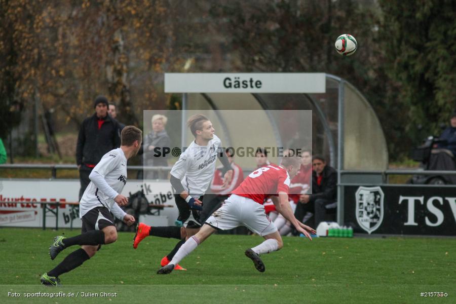 14.11.2015, Landesliga, Fussball, SV Memmelsdorf, TSV Karlburg - Bild-ID: 2157336