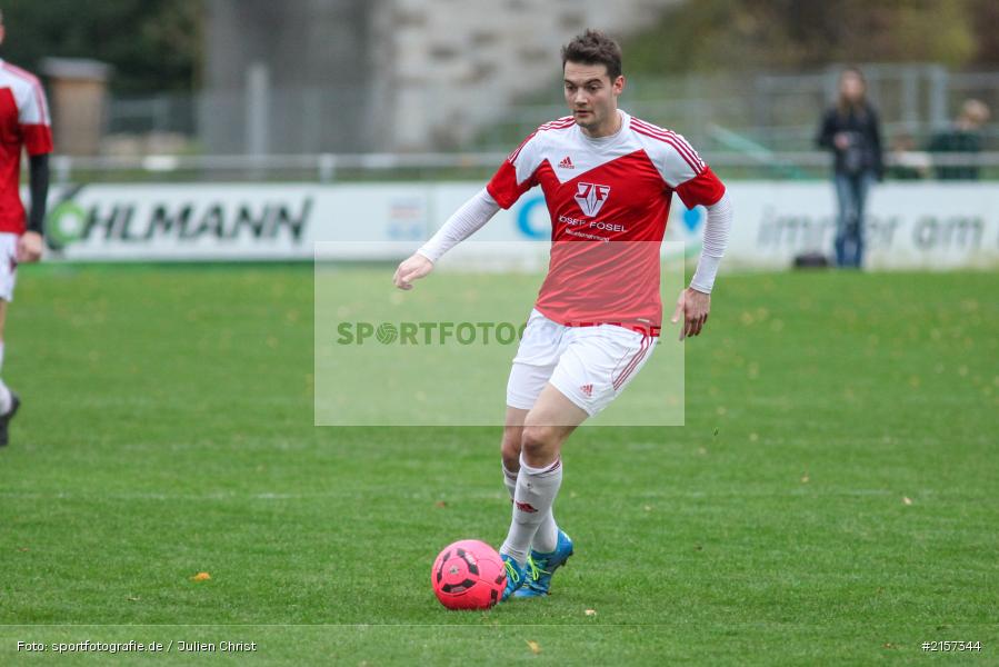 Tobias Seifert, 14.11.2015, Landesliga, Fussball, SV Memmelsdorf, TSV Karlburg - Bild-ID: 2157344 Tobias Seifert, 14.11.2015, Landesliga, Fussball, SV Memmelsdorf, TSV Karlburg - Bild-ID: 2157344