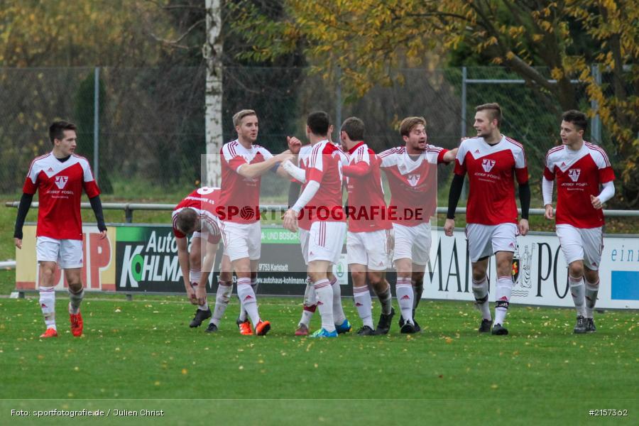 Tobias Seifert, 14.11.2015, Landesliga, Fussball, SV Memmelsdorf, TSV Karlburg - Bild-ID: 2157362