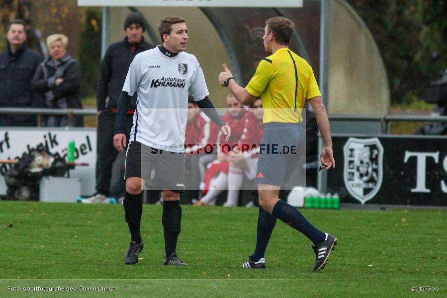 Manuel Römlein, Alexander Arnold, 14.11.2015, Landesliga, Fussball, SV Memmelsdorf, TSV Karlburg - Bild-ID: 2157366 Manuel Römlein, Alexander Arnold, 14.11.2015, Landesliga, Fussball, SV Memmelsdorf, TSV Karlburg - Bild-ID: 2157366