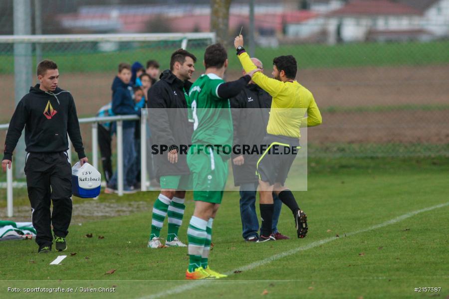 Adriano Ravalli, Christian Stich, Fussball, Kreisliga Würzburg, 15.11.2015, Derby, FV Karlstadt, TSV Retzbach - Bild-ID: 2157387 Adriano Ravalli, Christian Stich, Fussball, Kreisliga Würzburg, 15.11.2015, Derby, FV Karlstadt, TSV Retzbach - Bild-ID: 2157387
