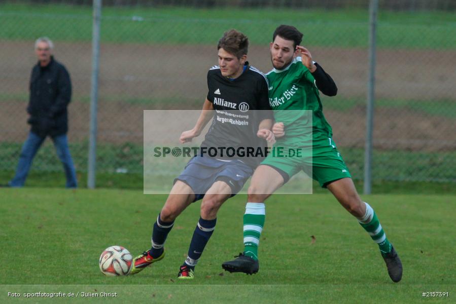 Lorenz Liebler, Maximilian Köstler, Fussball, Kreisliga Würzburg, 15.11.2015, Derby, FV Karlstadt, TSV Retzbach - Bild-ID: 2157391 Lorenz Liebler, Maximilian Köstler, Fussball, Kreisliga Würzburg, 15.11.2015, Derby, FV Karlstadt, TSV Retzbach - Bild-ID: 2157391