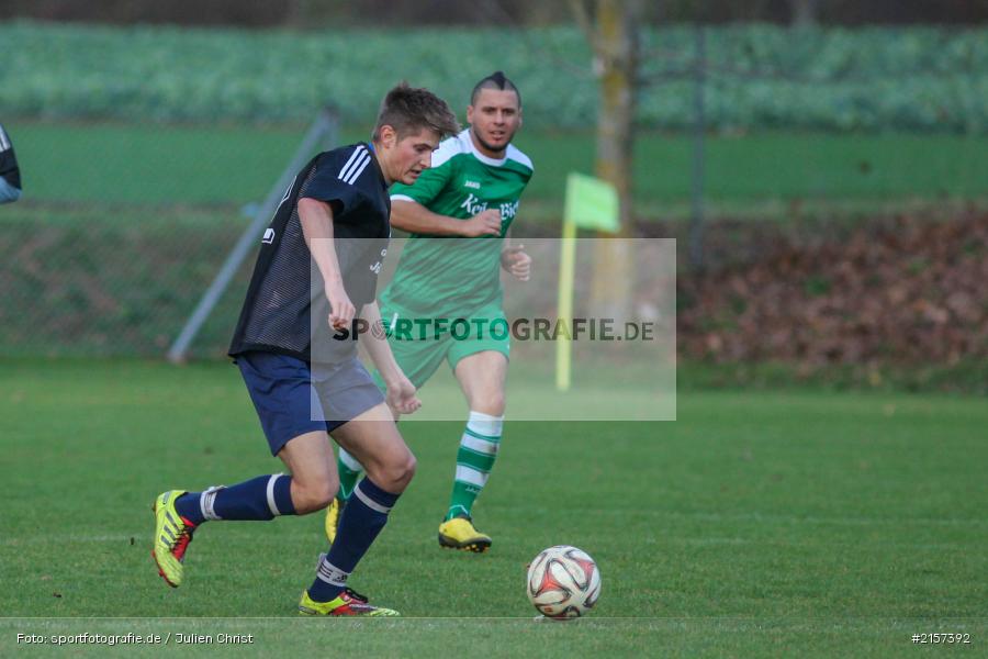 Maximilian Köstler, Fussball, Kreisliga Würzburg, 15.11.2015, Derby, FV Karlstadt, TSV Retzbach - Bild-ID: 2157392