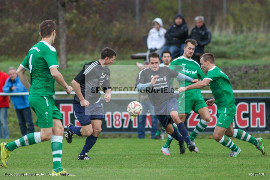 Benjamin Eichelmann, Andreas Köhler, Derby, Kreisliga Würzburg, Fussball, 15.11.2015, FV Karlstadt, TSV Retzbach - Bild-ID: 2157408 Benjamin Eichelmann, Andreas Köhler, Derby, Kreisliga Würzburg, Fussball, 15.11.2015, FV Karlstadt, TSV Retzbach - Bild-ID: 2157408