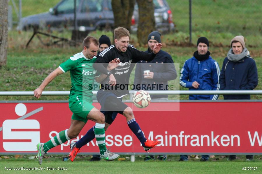 Philipp Gößwein, Benjamin Eichelmann, Derby, Kreisliga Würzburg, Fussball, 15.11.2015, FV Karlstadt, TSV Retzbach - Bild-ID: 2157427 Philipp Gößwein, Benjamin Eichelmann, Derby, Kreisliga Würzburg, Fussball, 15.11.2015, FV Karlstadt, TSV Retzbach - Bild-ID: 2157427
