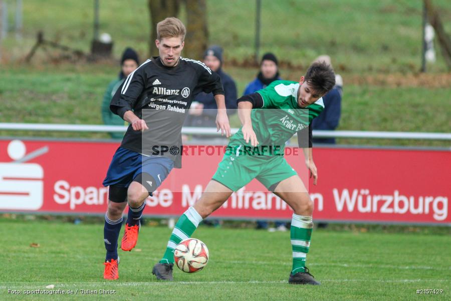 Lorenz Liebler, Philipp Gößwein, Derby, Kreisliga Würzburg, Fussball, 15.11.2015, FV Karlstadt, TSV Retzbach - Bild-ID: 2157429 Lorenz Liebler, Philipp Gößwein, Derby, Kreisliga Würzburg, Fussball, 15.11.2015, FV Karlstadt, TSV Retzbach - Bild-ID: 2157429