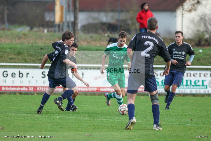 Michael Winkler, Marco Schrenker, Derby, Kreisliga Würzburg, Fussball, 15.11.2015, FV Karlstadt, TSV Retzbach - Bild-ID: 2157441 Michael Winkler, Marco Schrenker, Derby, Kreisliga Würzburg, Fussball, 15.11.2015, FV Karlstadt, TSV Retzbach - Bild-ID: 2157441