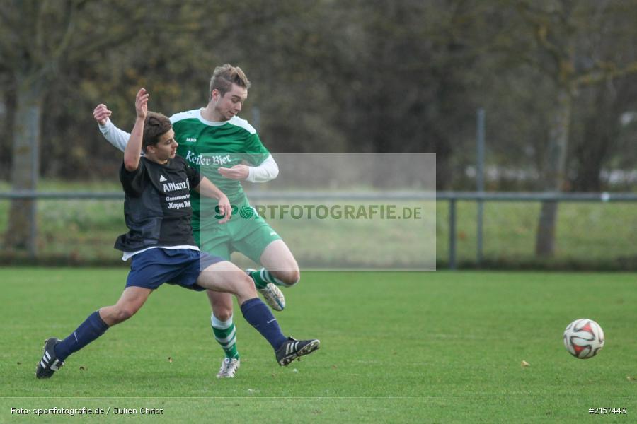 Sebastian Leisgang, Dominik Hehrlein, Derby, Kreisliga Würzburg, Fussball, 15.11.2015, FV Karlstadt, TSV Retzbach - Bild-ID: 2157443 Sebastian Leisgang, Dominik Hehrlein, Derby, Kreisliga Würzburg, Fussball, 15.11.2015, FV Karlstadt, TSV Retzbach - Bild-ID: 2157443