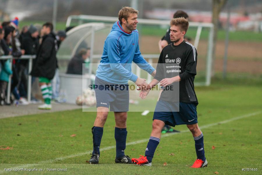 Philipp Gößwein, Steffen Amthor, Derby, Kreisliga Würzburg, Fussball, 15.11.2015, FV Karlstadt, TSV Retzbach - Bild-ID: 2157463 Philipp Gößwein, Steffen Amthor, Derby, Kreisliga Würzburg, Fussball, 15.11.2015, FV Karlstadt, TSV Retzbach - Bild-ID: 2157463
