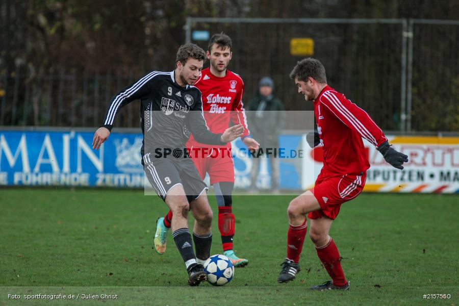 Lukas Lutz, Richard Diehm, 22.11.2015, Kreisliga Würzburg, Fussball, SC Schollbrunn, FV Gemünden/Seifriedsburg - Bild-ID: 2157550