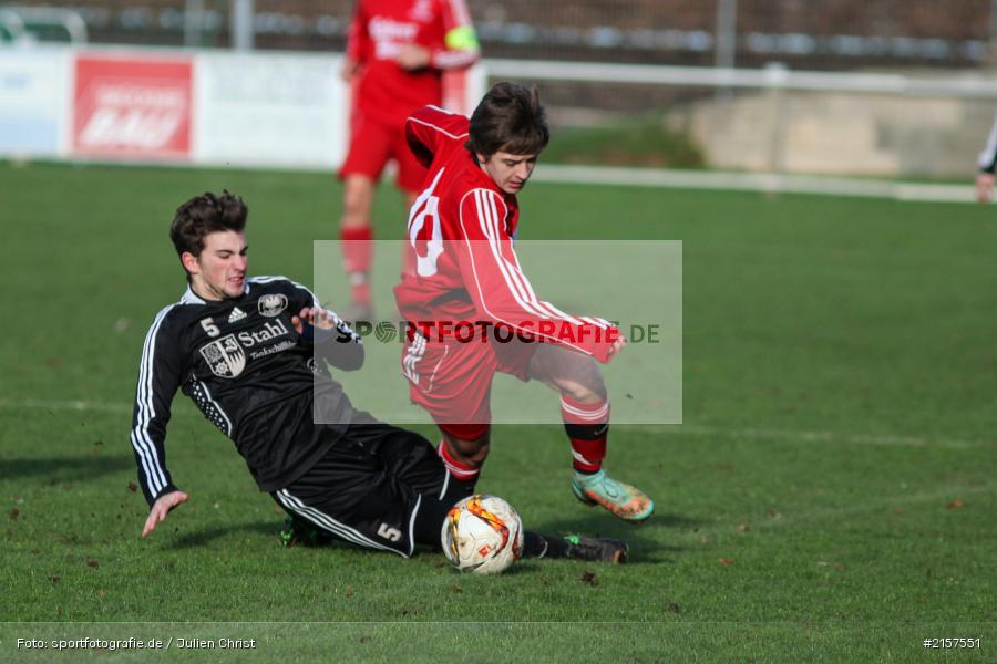 Markus Mjalov, Enrico Aversano, 22.11.2015, Kreisliga Würzburg, Fussball, SC Schollbrunn, FV Gemünden/Seifriedsburg - Bild-ID: 2157551