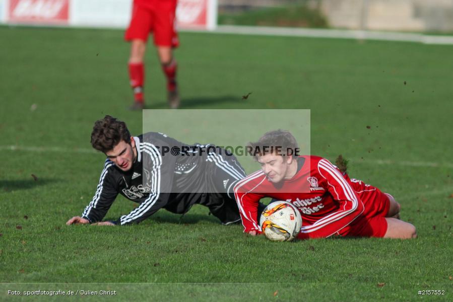 Markus Mjalov, Enrico Aversano, 22.11.2015, Kreisliga Würzburg, Fussball, SC Schollbrunn, FV Gemünden/Seifriedsburg - Bild-ID: 2157552