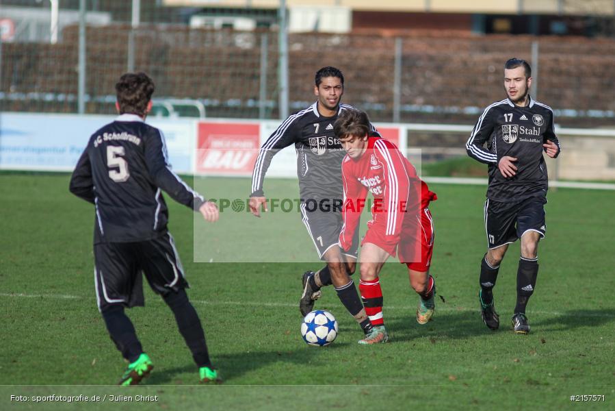 Enrico Aversano, Markus Mjalov, 22.11.2015, Kreisliga Würzburg, Fussball, SC Schollbrunn, FV Gemünden/Seifriedsburg - Bild-ID: 2157571