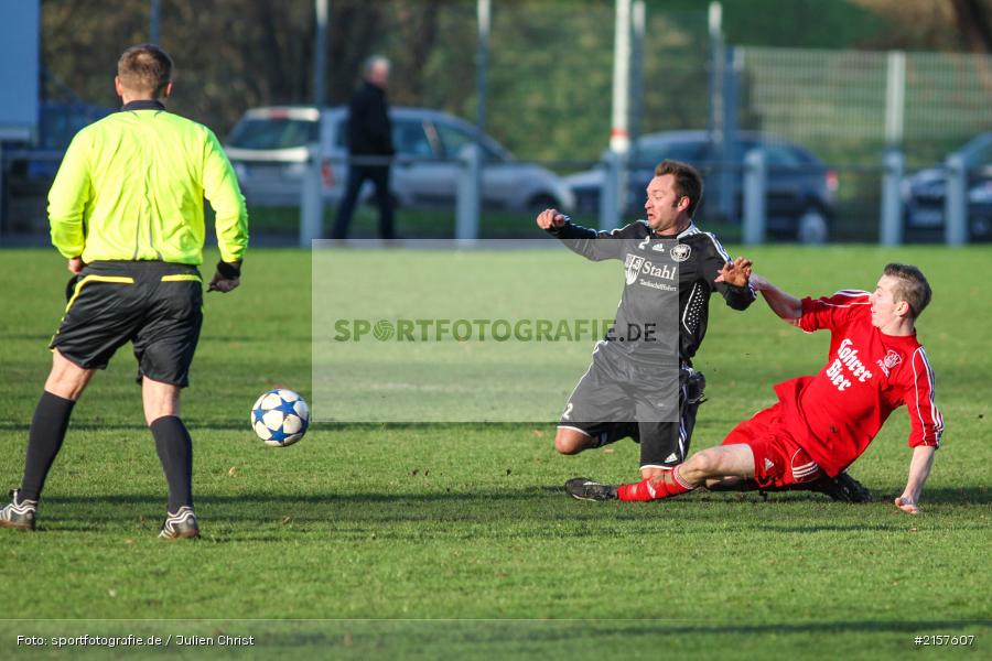 Sebastian Kleespies, Dominik Eich, 22.11.2015, Kreisliga Würzburg, Fussball, SC Schollbrunn, FV Gemünden/Seifriedsburg - Bild-ID: 2157607