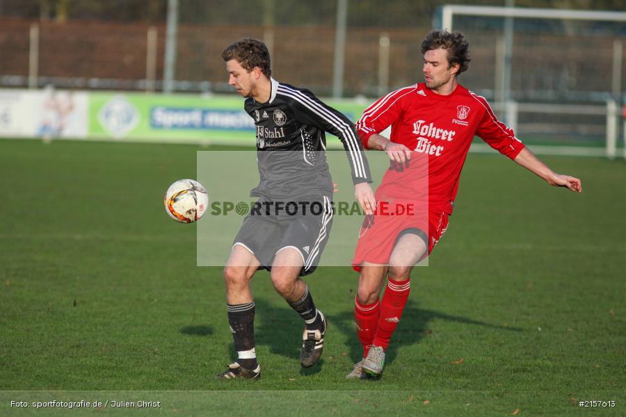 Christopher Müller, Richard Diehm, 22.11.2015, Kreisliga Würzburg, Fussball, SC Schollbrunn, FV Gemünden/Seifriedsburg - Bild-ID: 2157613