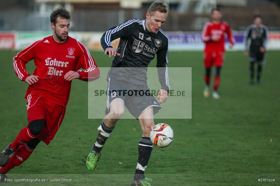 Mateusz Faka, Tobias Mueller, 22.11.2015, Kreisliga Würzburg, Fussball, SC Schollbrunn, FV Gemünden/Seifriedsburg - Bild-ID: 2157624