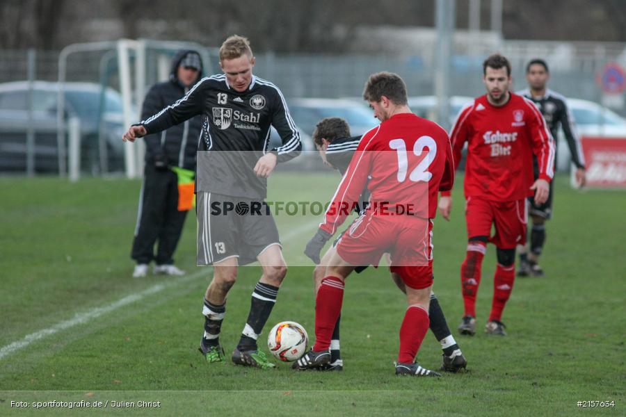 Lukas Lutz, Mateusz Faka, 22.11.2015, Kreisliga Würzburg, Fussball, SC Schollbrunn, FV Gemünden/Seifriedsburg - Bild-ID: 2157634