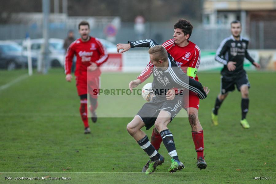Jascha Zügner, Mateusz Faka, 22.11.2015, Kreisliga Würzburg, Fussball, SC Schollbrunn, FV Gemünden/Seifriedsburg - Bild-ID: 2157637