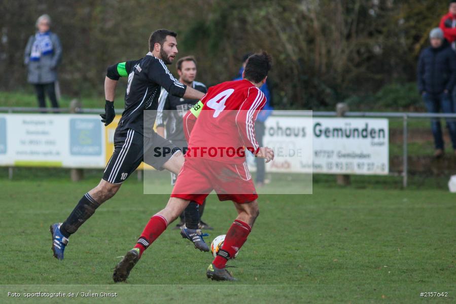 Marcel Boos, Jascha Zügner, 22.11.2015, Kreisliga Würzburg, Fussball, SC Schollbrunn, FV Gemünden/Seifriedsburg - Bild-ID: 2157642