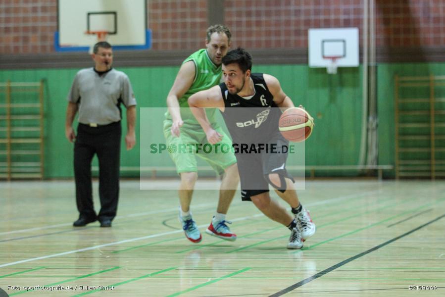 Matthias Hofmann, Mario Münch, 13.02.2016, Erwin-Ammann-Halle, Basketball, SV Kürnach, TSV Karlstadt II - Bild-ID: 2158669 Matthias Hofmann, Mario Münch, 13.02.2016, Erwin-Ammann-Halle, Basketball, SV Kürnach, TSV Karlstadt II - Bild-ID: 2158669