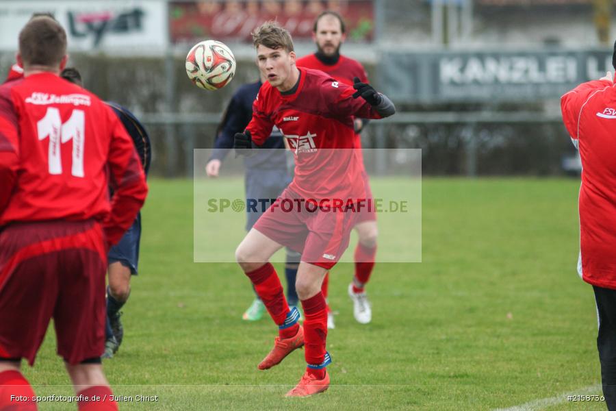 Johannes Schmitt, Derby, 28.02.2016, Kreisliga, Fussball, FSV Zellingen, TSV Retzbach - Bild-ID: 2158736 Johannes Schmitt, Derby, 28.02.2016, Kreisliga, Fussball, FSV Zellingen, TSV Retzbach - Bild-ID: 2158736