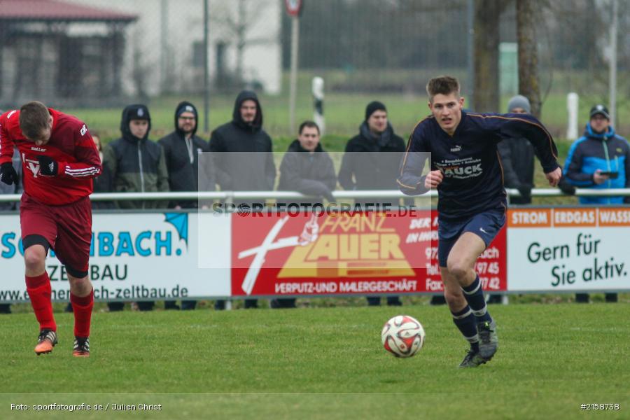 Maximilian Köster, Derby, 28.02.2016, Kreisliga, Fussball, FSV Zellingen, TSV Retzbach - Bild-ID: 2158738