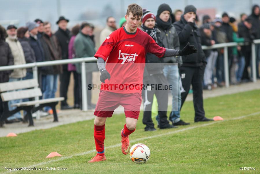 Johannes Schmitt, Derby, 28.02.2016, Kreisliga, Fussball, FSV Zellingen, TSV Retzbach - Bild-ID: 2158746