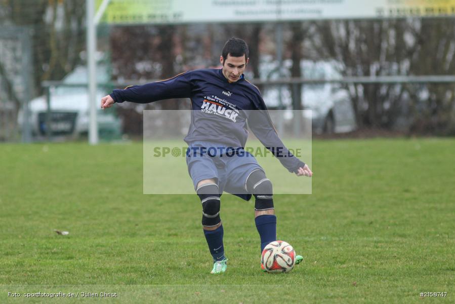 Christopher Ollanketo, Derby, 28.02.2016, Kreisliga, Fussball, FSV Zellingen, TSV Retzbach - Bild-ID: 2158747