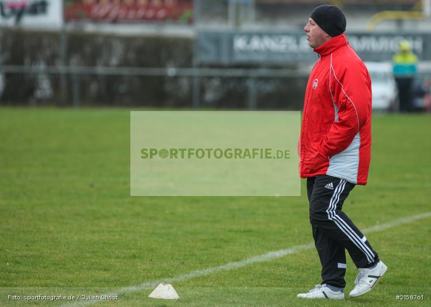 Trainer Andreas Schmitt, Derby, 28.02.2016, Kreisliga, Fussball, FSV Zellingen, TSV Retzbach - Bild-ID: 2158761