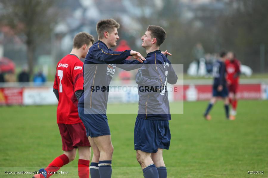 Dominic Hessdörfer, Maximilian Köster, Derby, 28.02.2016, Kreisliga, Fussball, FSV Zellingen, TSV Retzbach - Bild-ID: 2158773