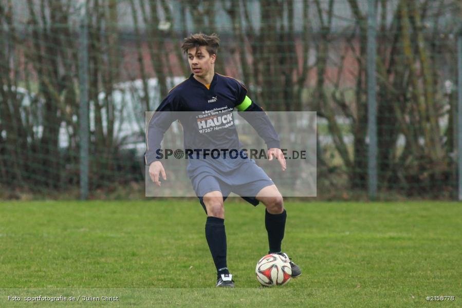 Dominik Hehrlein, Derby, 28.02.2016, Kreisliga, Fussball, FSV Zellingen, TSV Retzbach - Bild-ID: 2158778