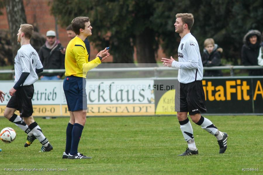 Kevin Rösch, Nicolai Kriebs, 12.03.2016, Fussball, Landesliga Nordwest, TG Höchberg, TSV Karlburg - Bild-ID: 2158863 Kevin Rösch, Nicolai Kriebs, 12.03.2016, Fussball, Landesliga Nordwest, TG Höchberg, TSV Karlburg - Bild-ID: 2158863